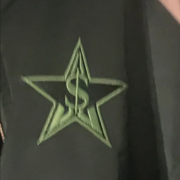 Jeffree Star Green and Beige Bomber Jacket - Picture 3 of 4